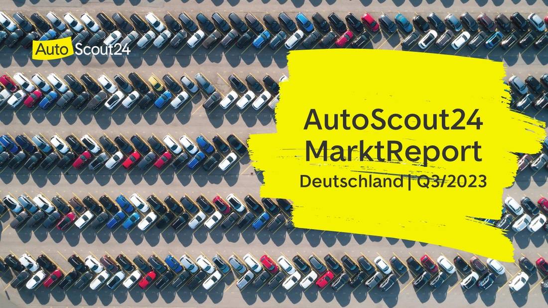 AutoScout24 MarktReport Deutschland - Q3 2023 Header