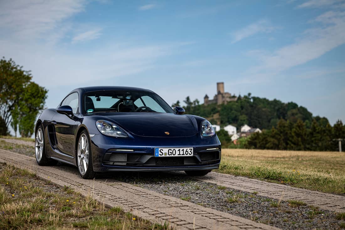 Porsche 718 Cayman Gts 4 0 In The Test With The Track Precision App On The Nordschleife Video Siam Insight
