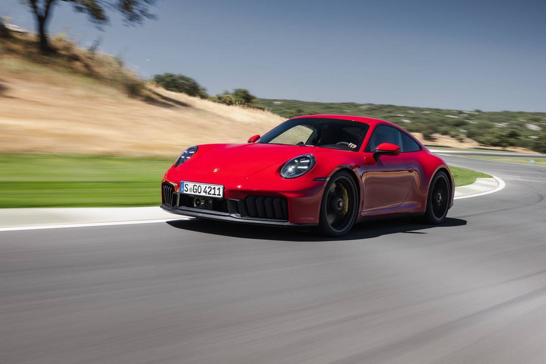 Erster Test Porsche 911 GTS T-Hybrid (2025): Das hätten wir nicht gedacht