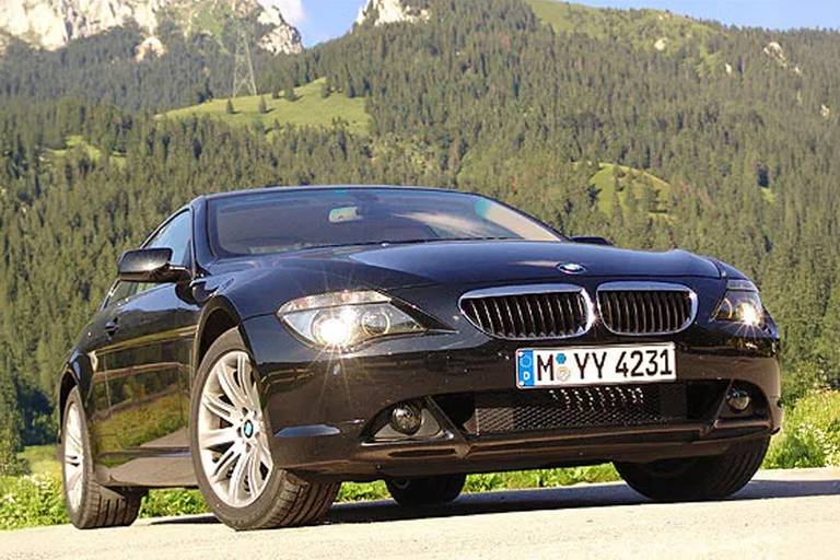 bmw630-mercedescls350-front