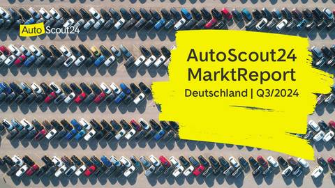 AutoScout24 MarktReport Deutschland - Q3 2024