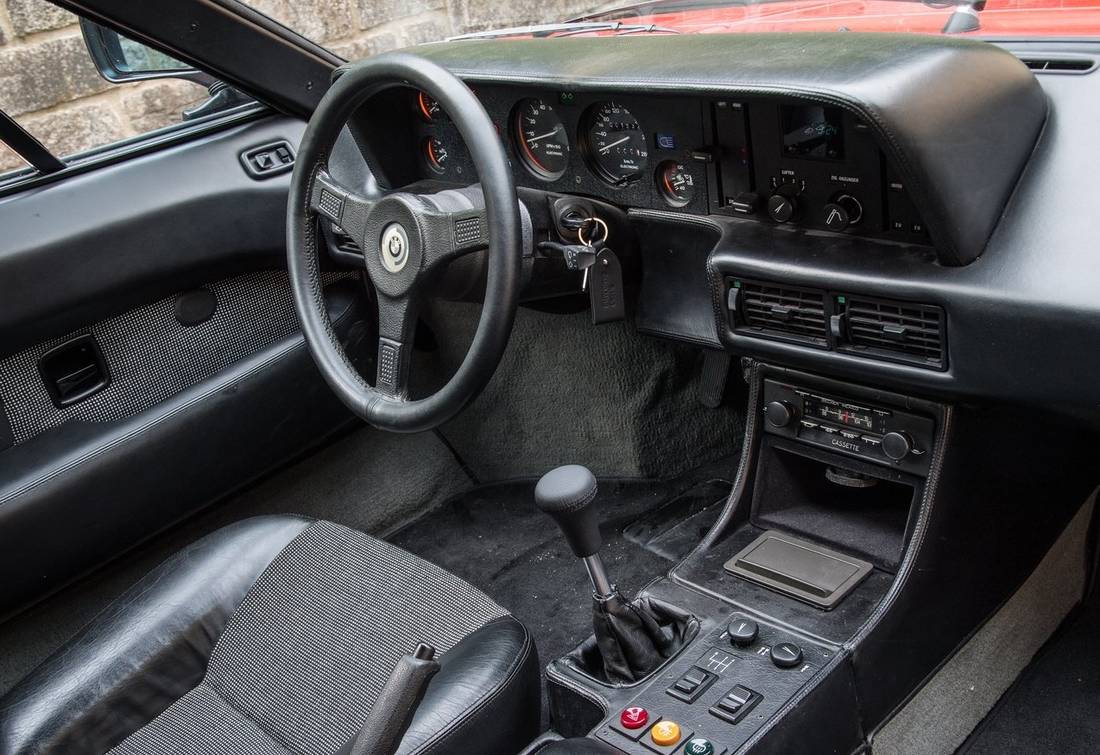 BMW M1 (1979) - Interior 