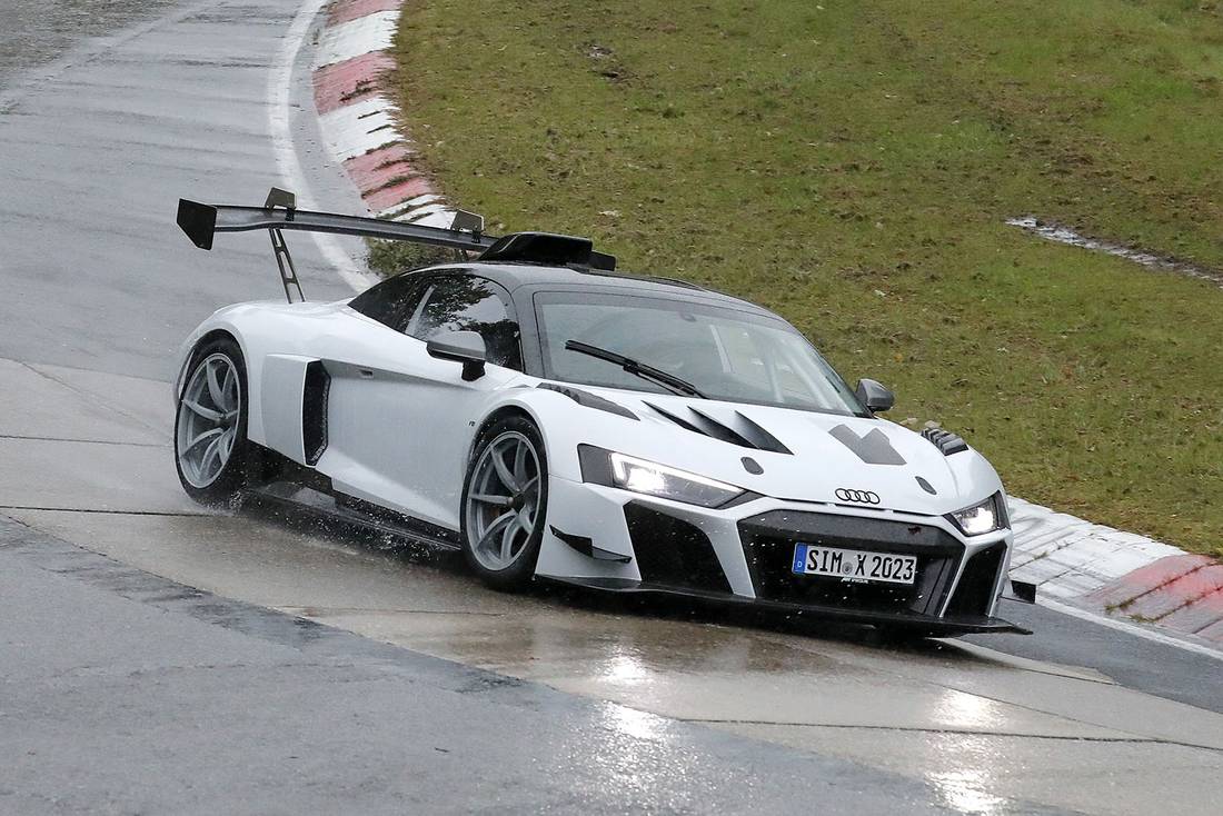 Audi R8 GT3 from Scherer shows up on the Nordschleife Siam Insight