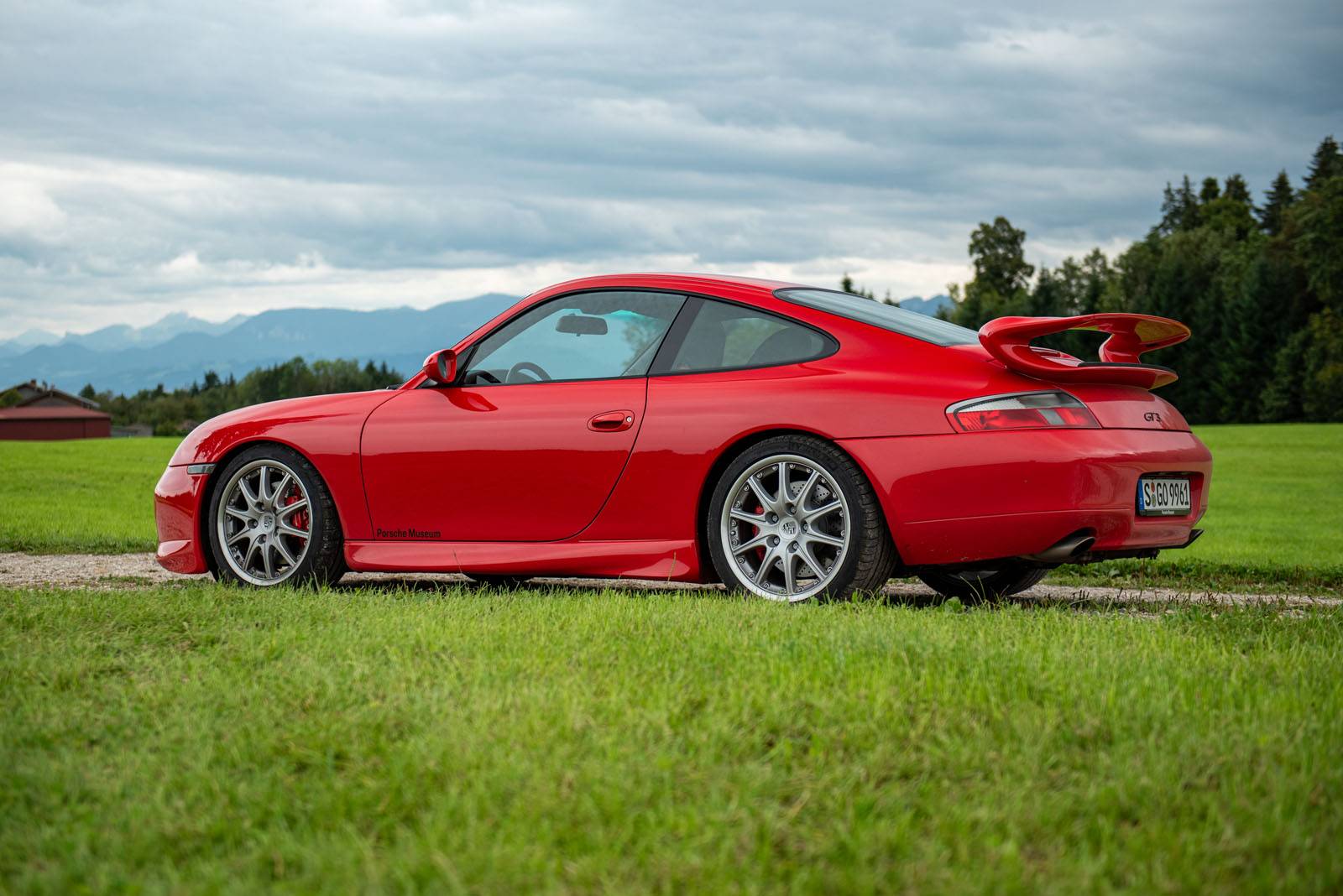 Porsche 996 GT3 - Seiten-Heckansicht