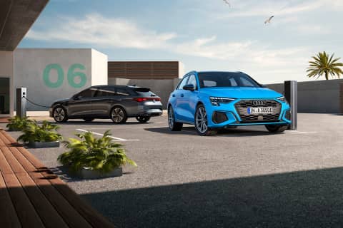 Seat Leon e-Hybrid and Audi A3 TFSI e