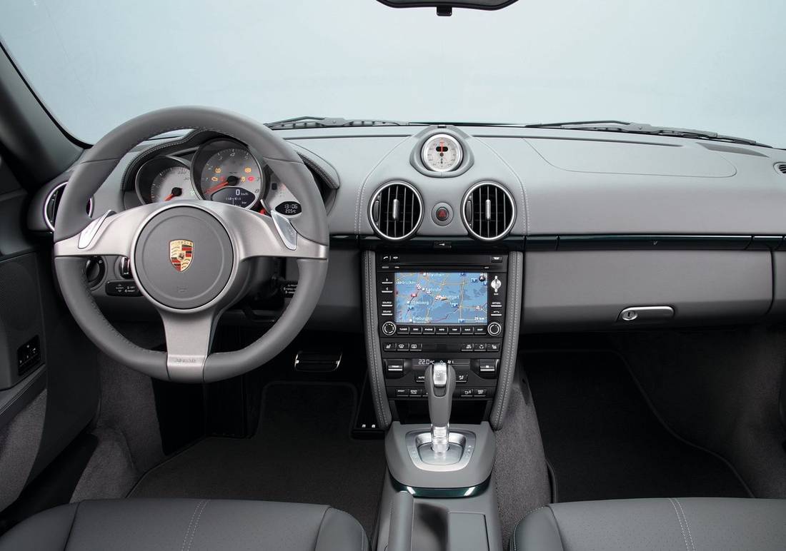 Porsche-Cayman S interior