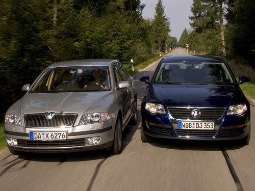Vergleichstest: Skoda Octavia vs. VW Passat - AutoScout24