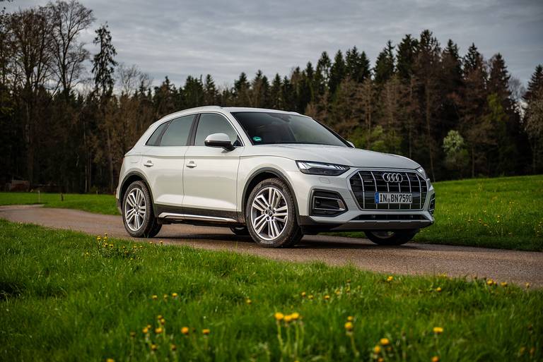  Der Audi Q5 ist auf dem Gebrauchtwagenmarkt eines der beliebtesten Modelle. Am schnellsten greifen Kunden aber zum Mercedes GLC. Die Standzeiten sind kurz.